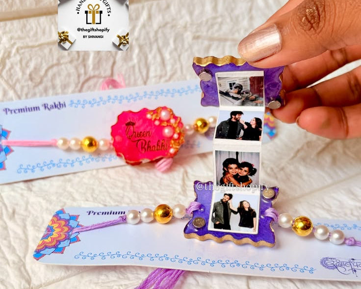 Personalized Photos Album Rakhi