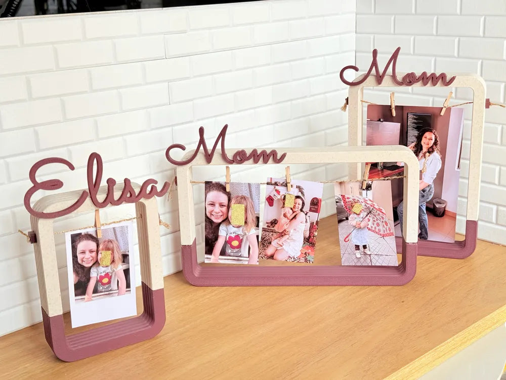 Customizable Hanging Picture Frame